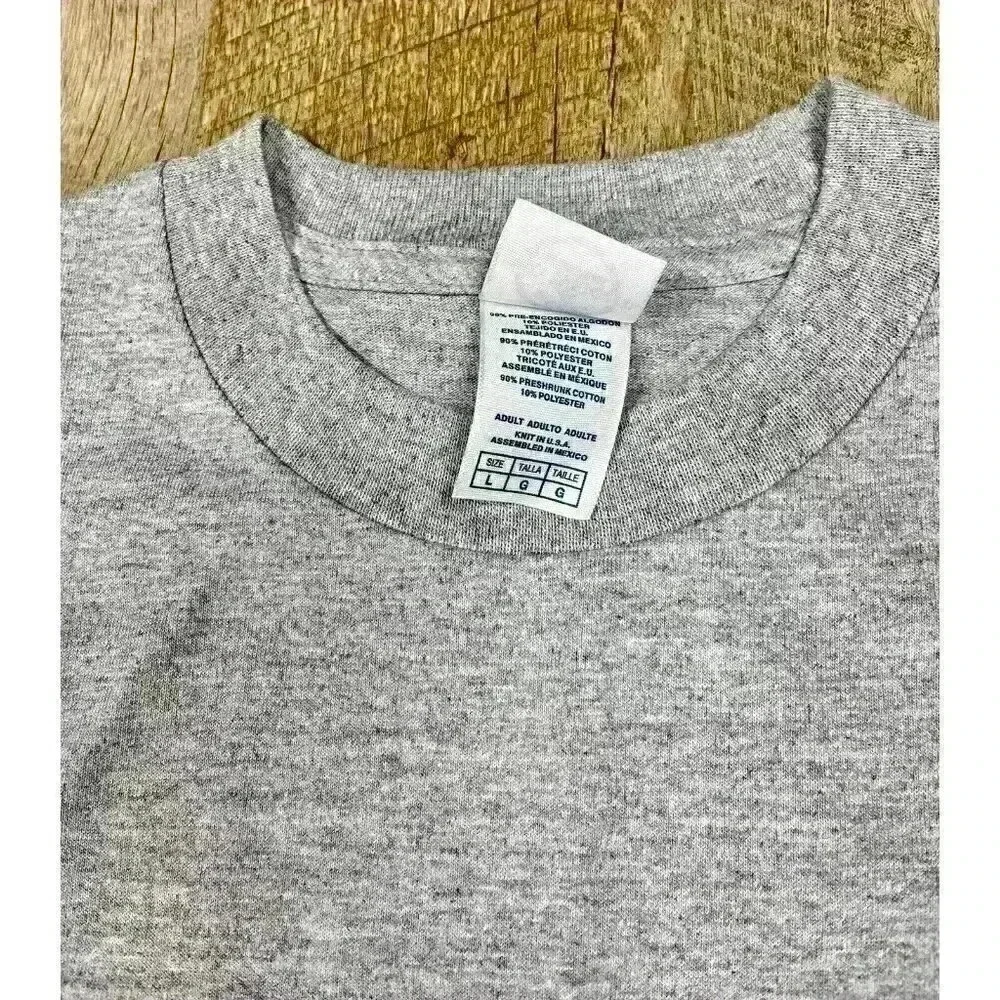 ‘56 Chevy Bel-Air Shirt Mens Large Gray Official GM Product 1956 Short Sleeve - Picture 4 of 9